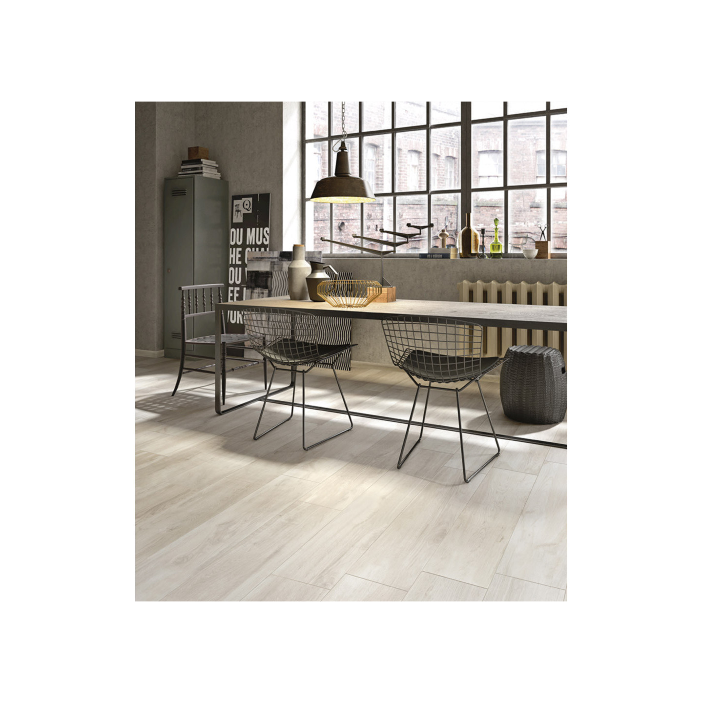 Stile naturale: gres porcellanato effetto legno serie North Wind